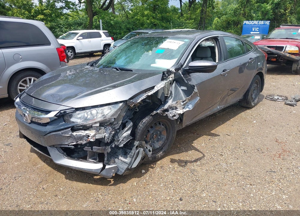 2017 HONDA CIVIC LX VIN: 19XFC2F50HE042588