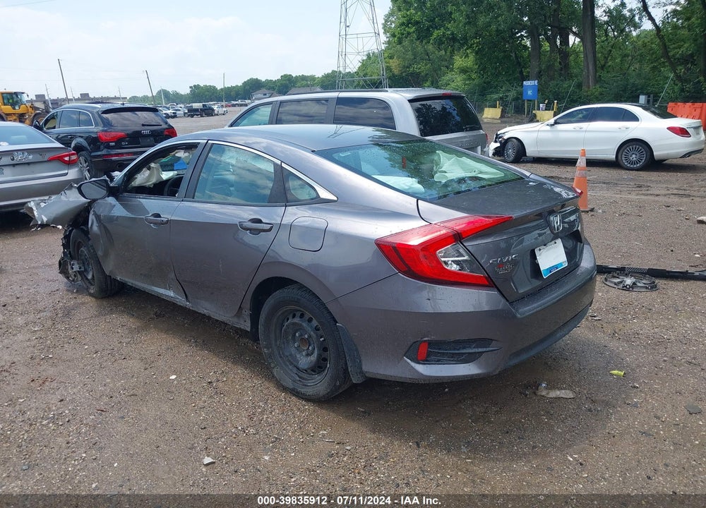 2017 HONDA CIVIC LX VIN: 19XFC2F50HE042588