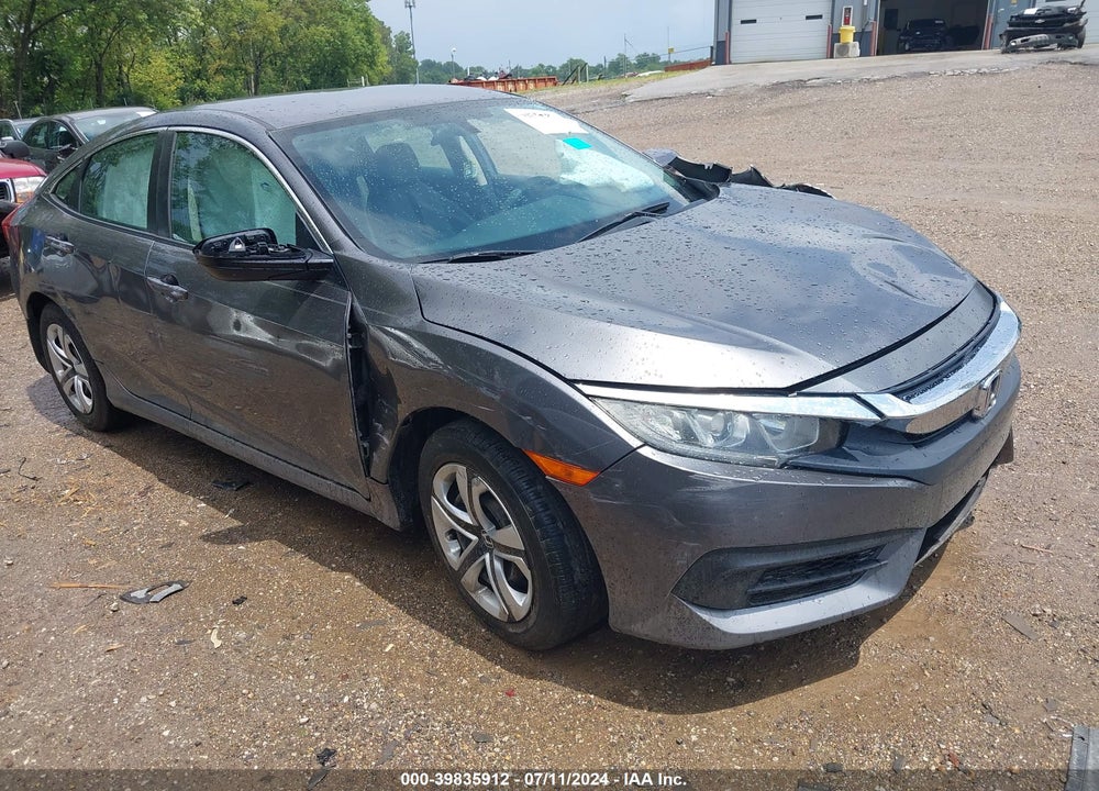 2017 HONDA CIVIC LX VIN: 19XFC2F50HE042588