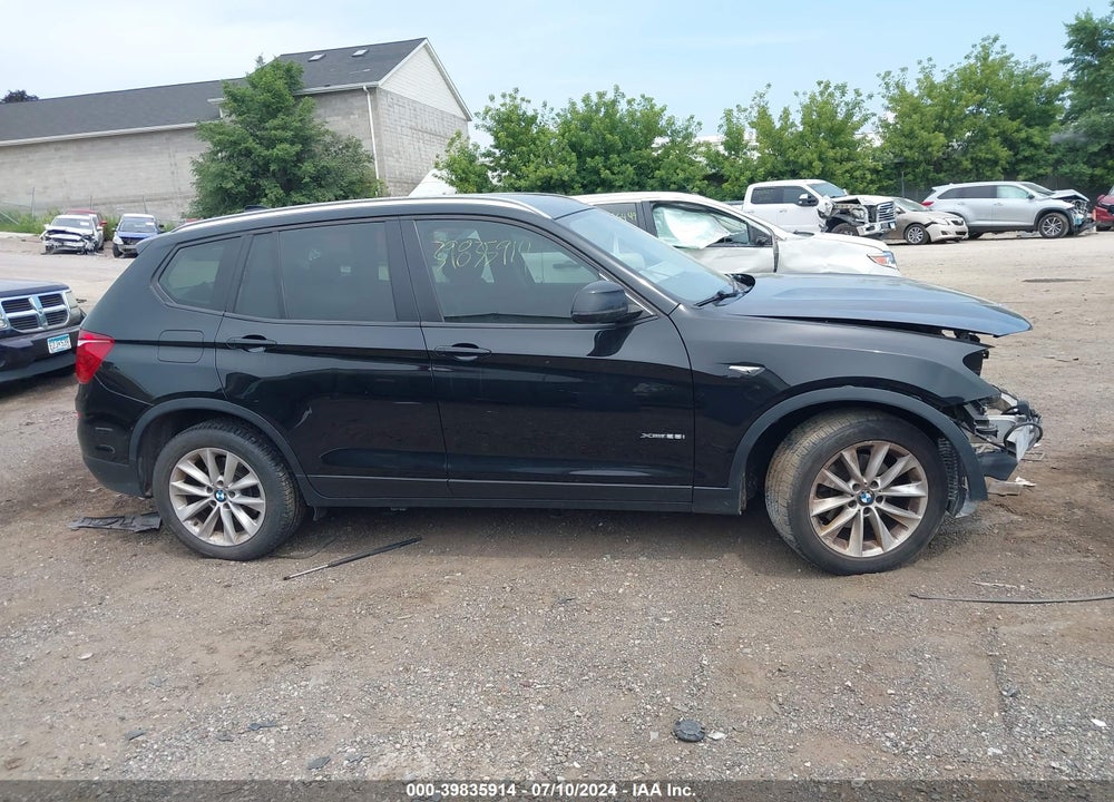 2016 BMW X3 XDRIVE28I VIN: 5UXWX9C58G0D80167