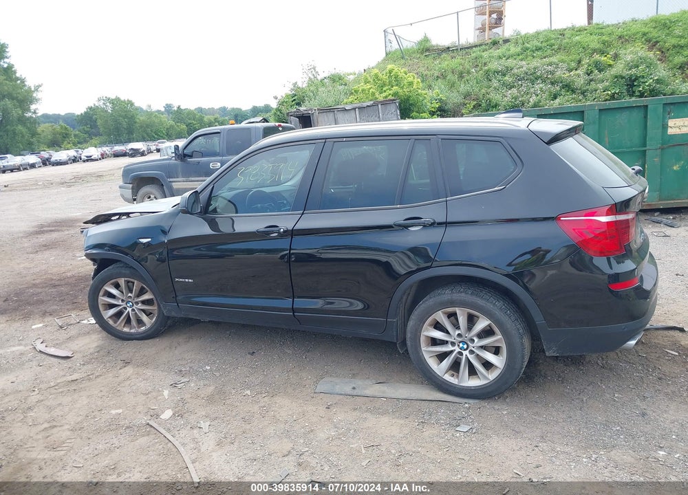 2016 BMW X3 XDRIVE28I VIN: 5UXWX9C58G0D80167