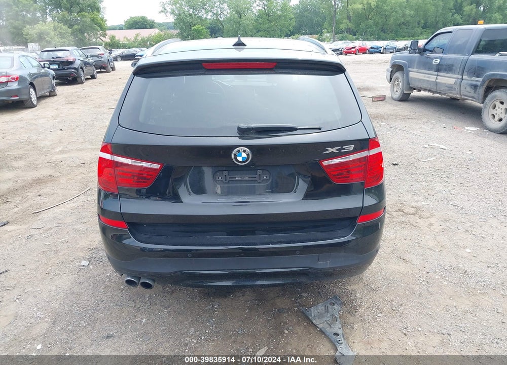 2016 BMW X3 XDRIVE28I VIN: 5UXWX9C58G0D80167