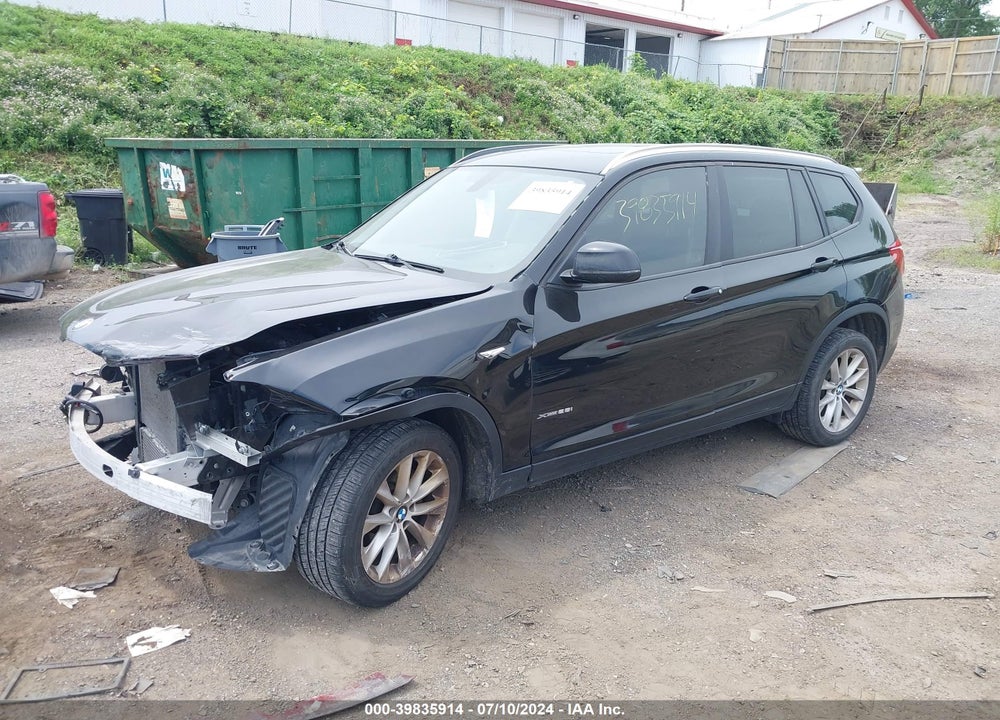 2016 BMW X3 XDRIVE28I VIN: 5UXWX9C58G0D80167