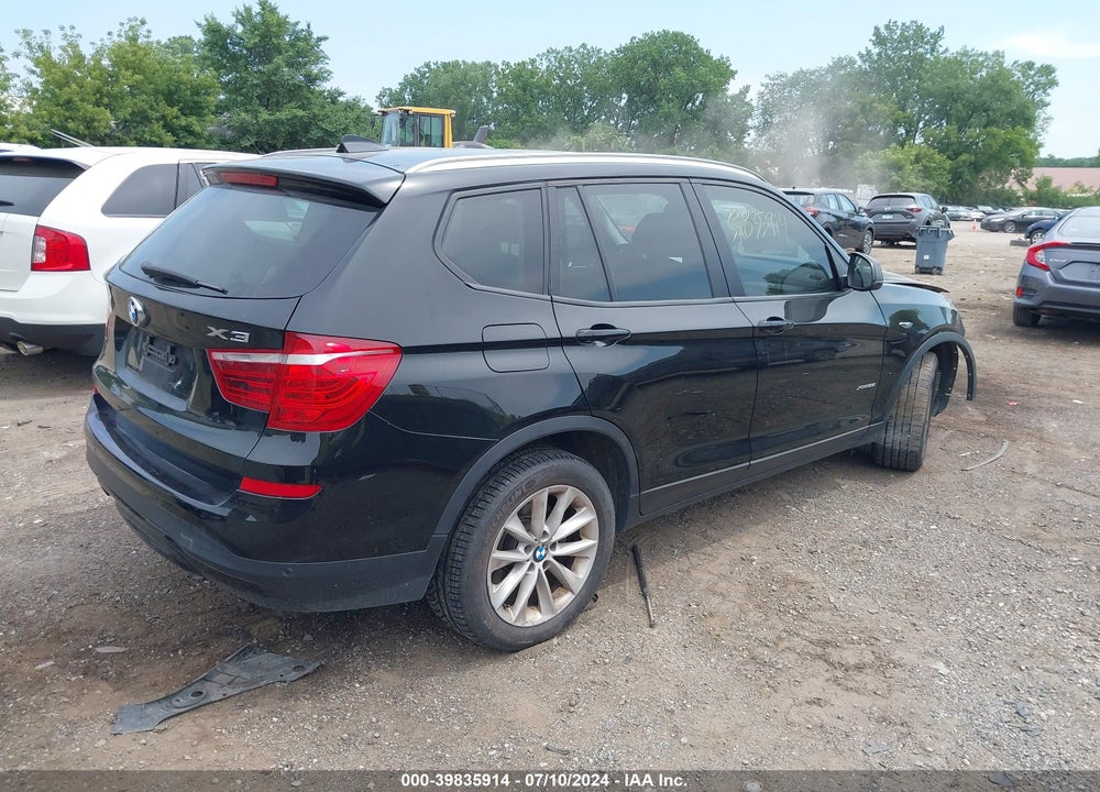 2016 BMW X3 XDRIVE28I VIN: 5UXWX9C58G0D80167