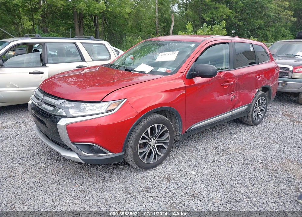 2018 MITSUBISHI OUTLANDER ES VIN: JA4AZ3A3XJZ056538