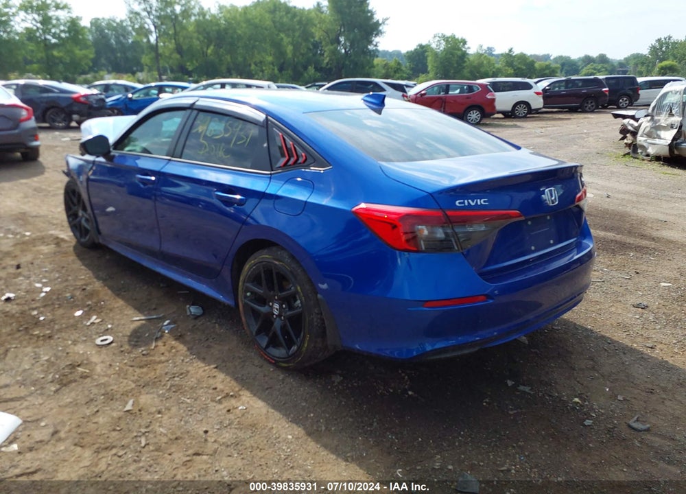 2023 HONDA CIVIC VIN: 2HGFE2F53PH541917