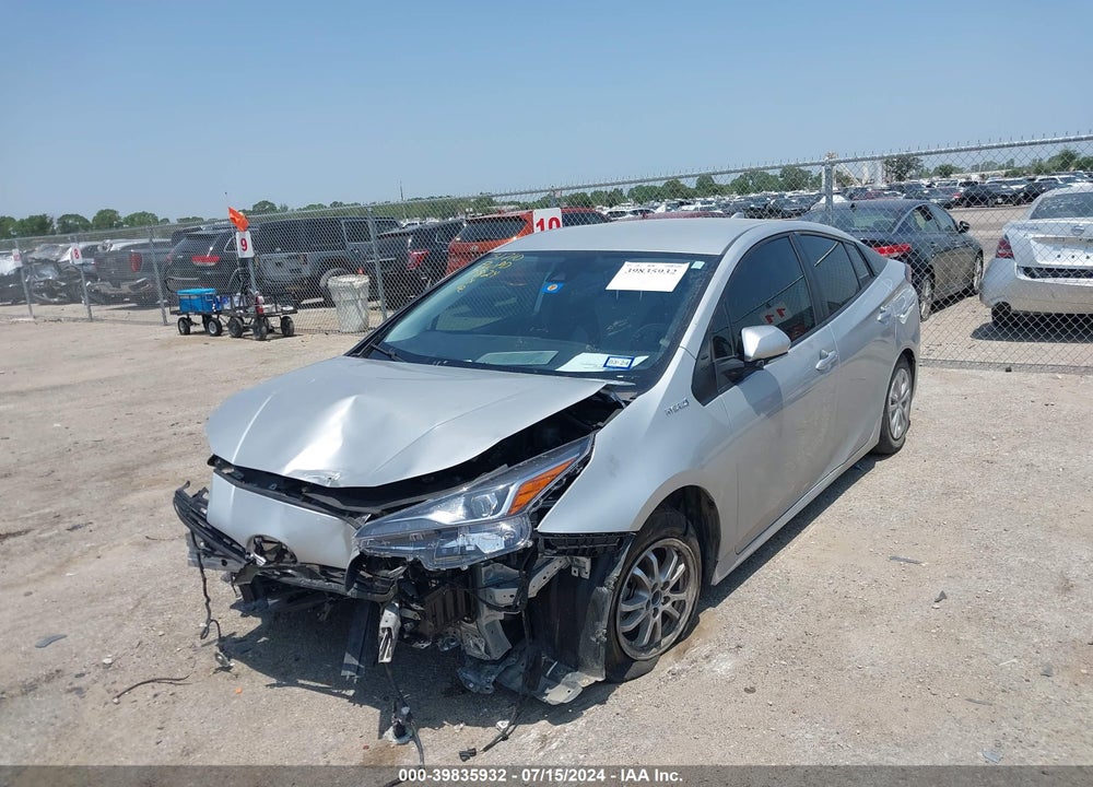 2022 TOYOTA PRIUS VIN: JTDKAMFU3N3169426