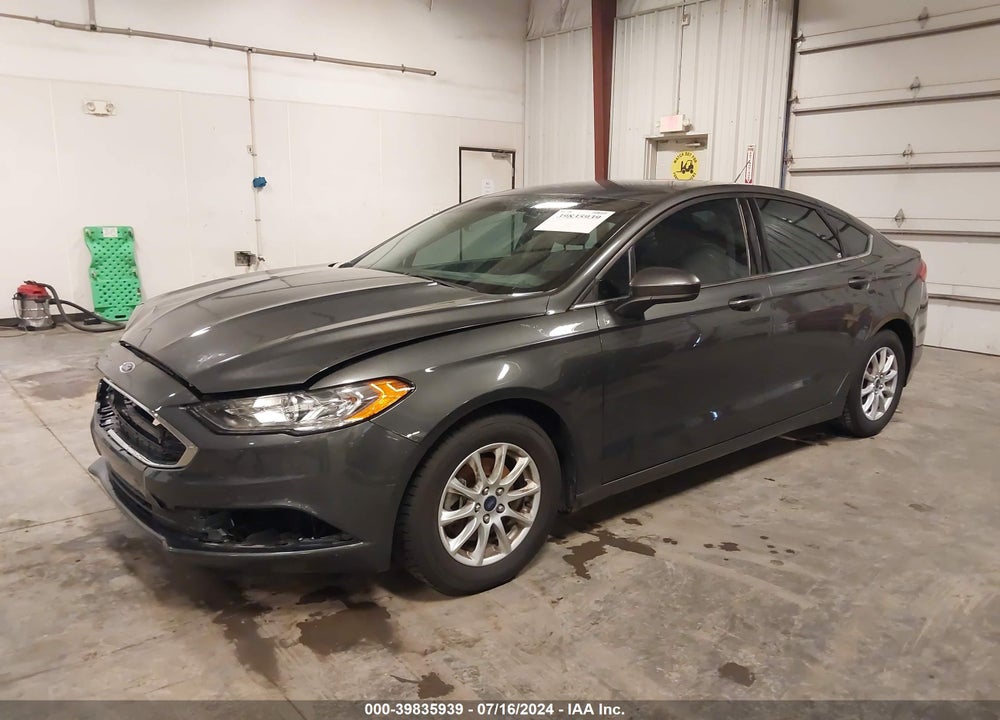 2017 FORD FUSION S VIN: 3FA6P0G71HR162052