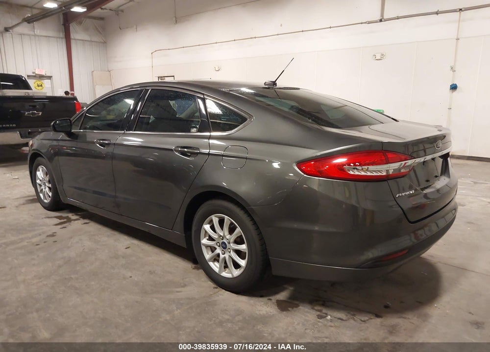 2017 FORD FUSION S VIN: 3FA6P0G71HR162052