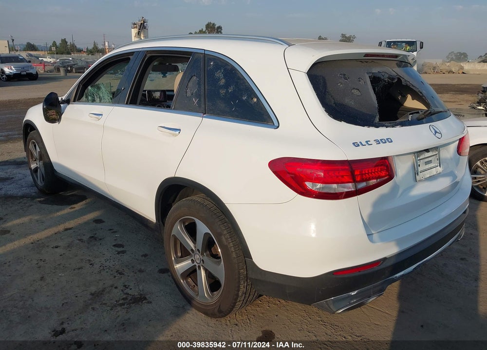 2016 MERCEDES-BENZ GLC 300 VIN: WDC0G4JBXGF012077
