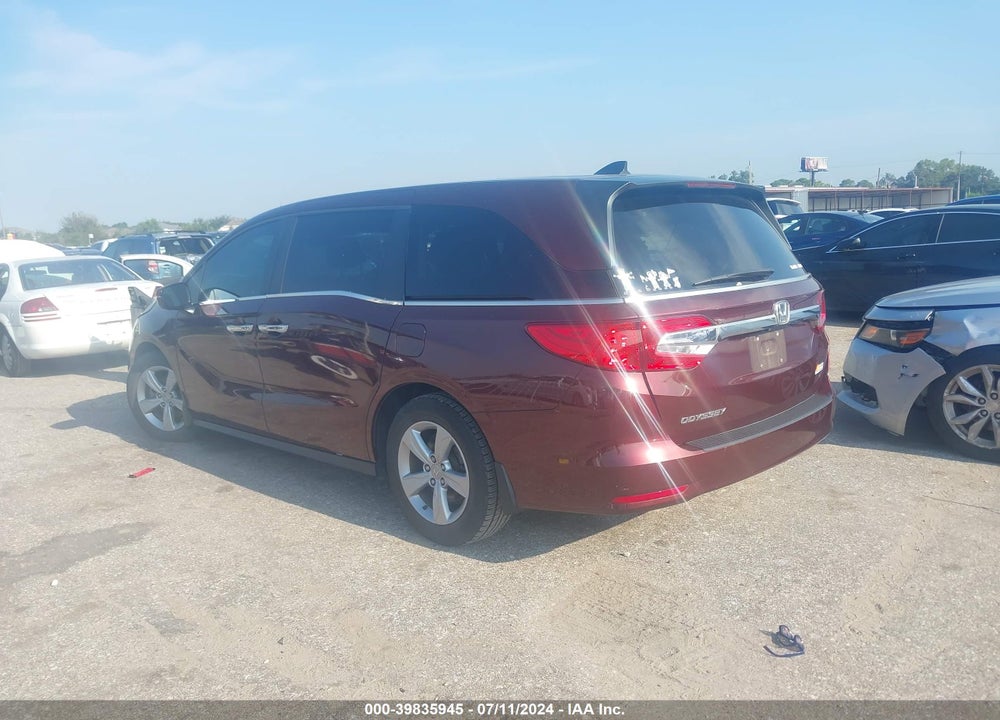 2019 HONDA ODYSSEY EX-L VIN: 5FNRL6H75KB015908