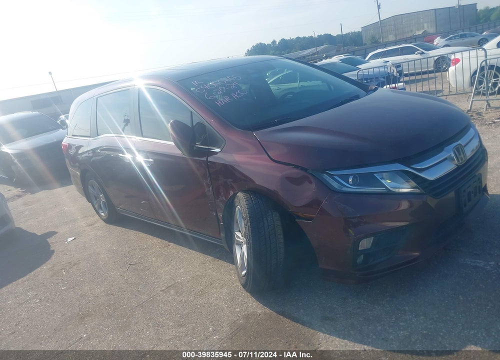 2019 HONDA ODYSSEY EX-L VIN: 5FNRL6H75KB015908