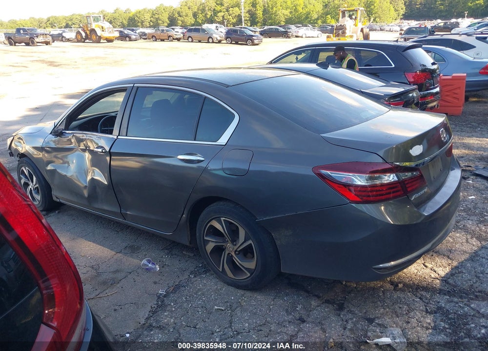 2016 HONDA ACCORD LX VIN: 1HGCR2F34GA125914