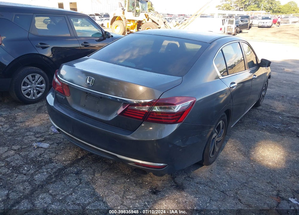 2016 HONDA ACCORD LX VIN: 1HGCR2F34GA125914