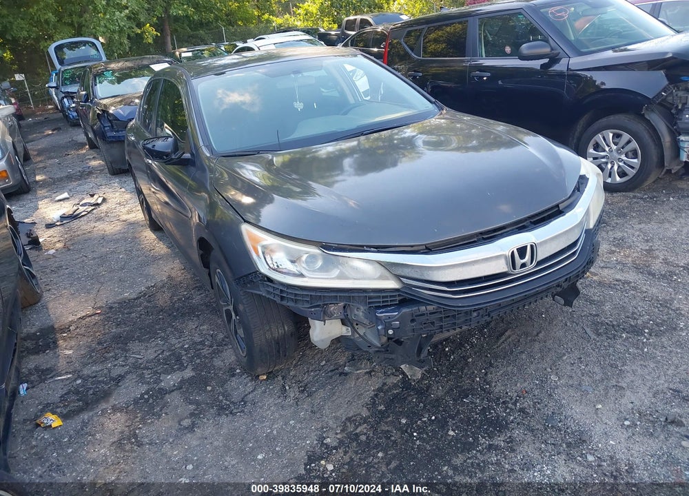 2016 HONDA ACCORD LX VIN: 1HGCR2F34GA125914