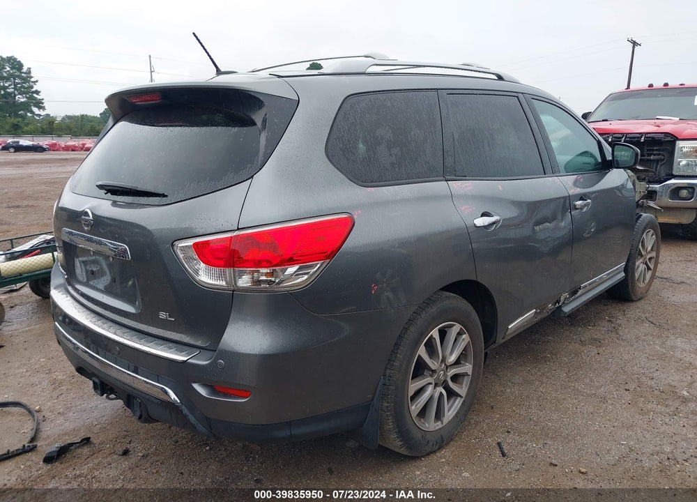 2015 NISSAN PATHFINDER SL VIN: 5N1AR2MN4FC710128