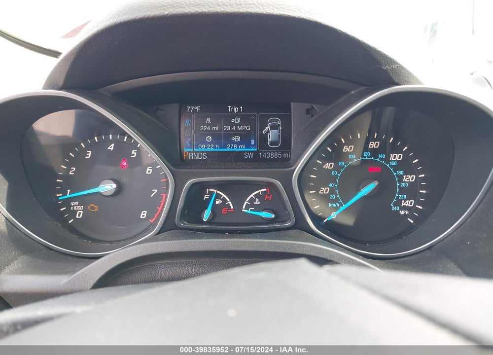 2014 FORD ESCAPE TITANIUM VIN: 1FMCU9J95EUA95007