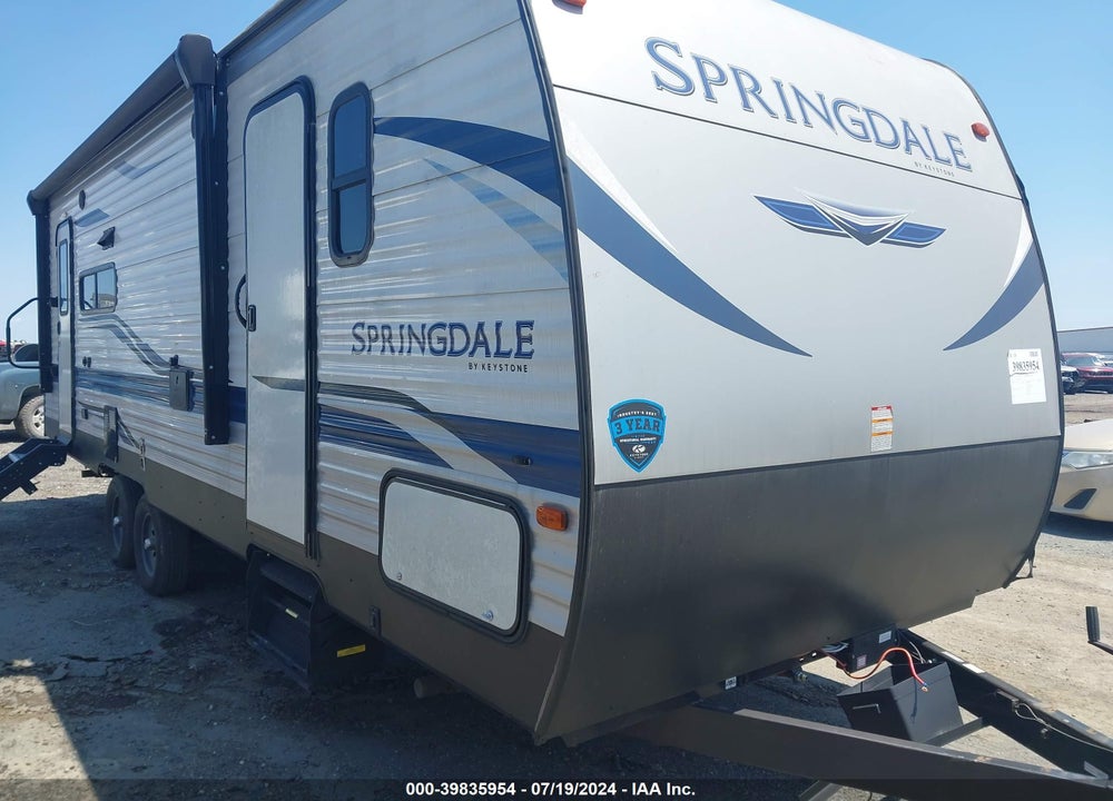 2021 KEYSTONE SPRINGDALE M-266RL VIN: 4YDT26625M3109655