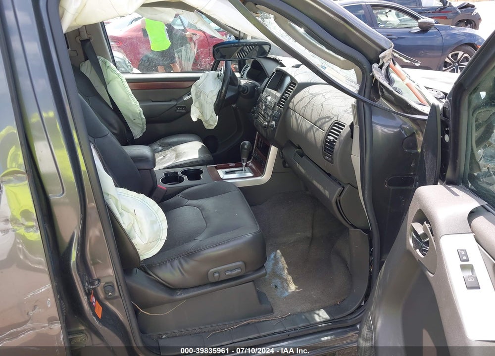 2008 NISSAN PATHFINDER LE V8 VIN: 5N1BR18B28C619120