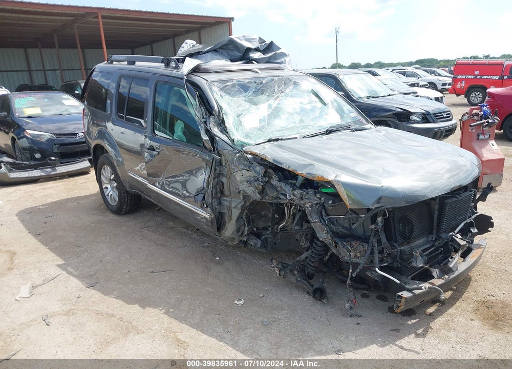 2008 NISSAN PATHFINDER LE V8 VIN: 5N1BR18B28C619120