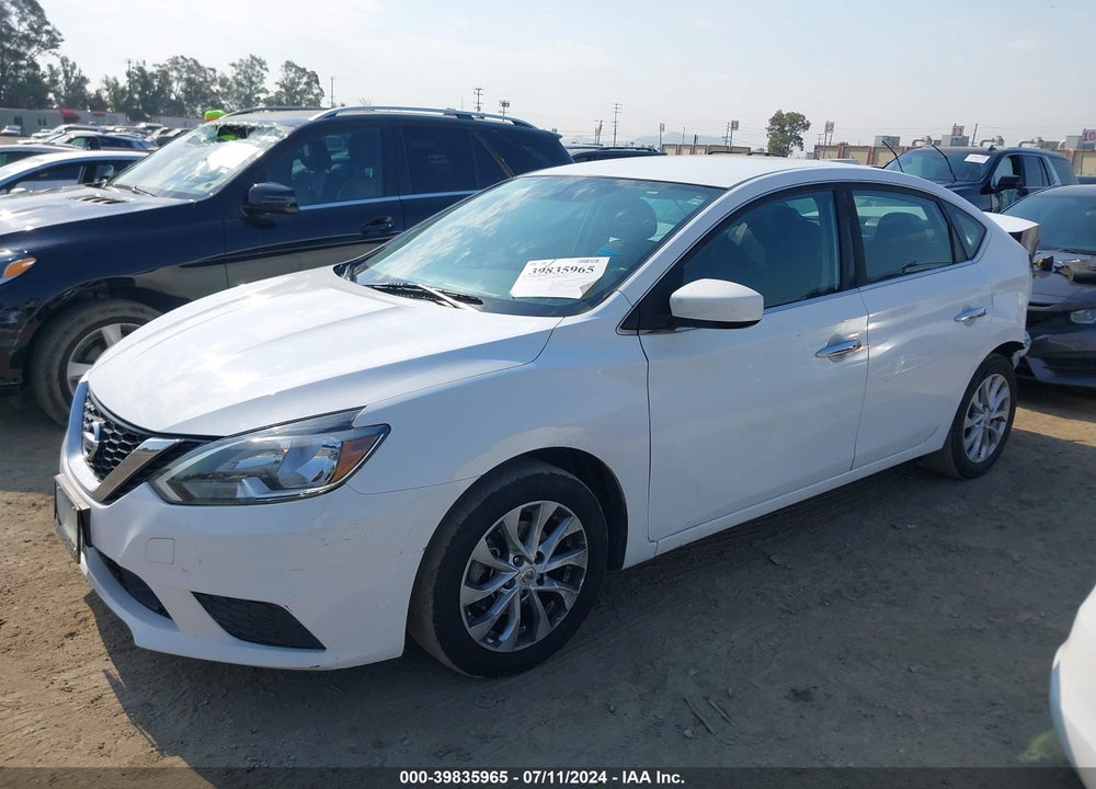 2019 NISSAN SENTRA SV VIN: 3N1AB7AP7KY336646
