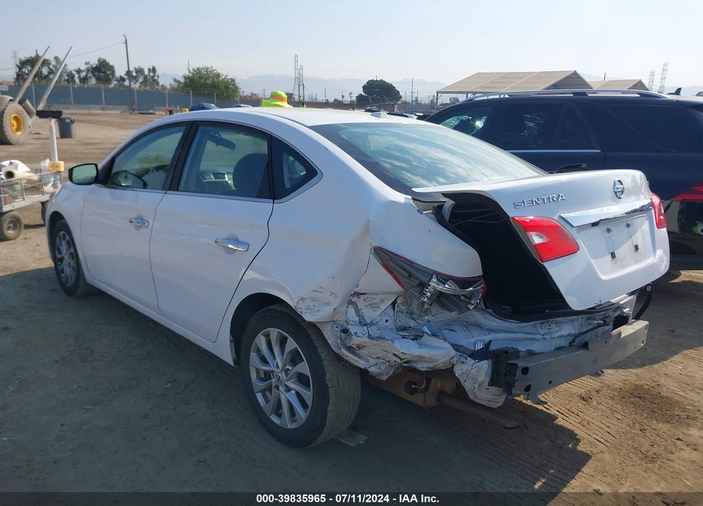 2019 NISSAN SENTRA SV VIN: 3N1AB7AP7KY336646