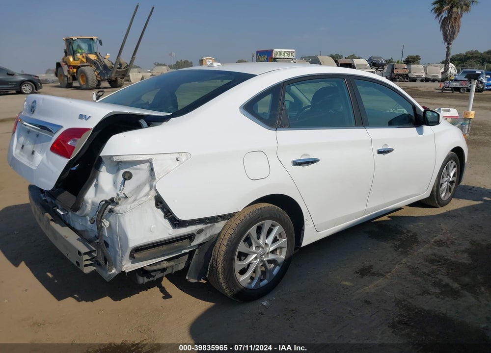 2019 NISSAN SENTRA SV VIN: 3N1AB7AP7KY336646