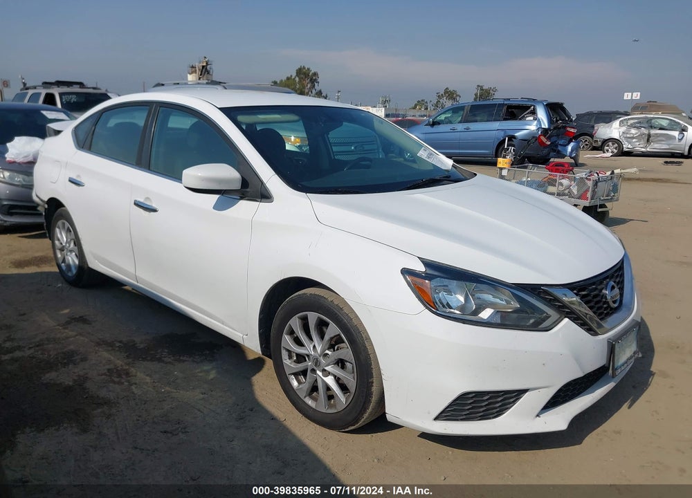 2019 NISSAN SENTRA SV VIN: 3N1AB7AP7KY336646