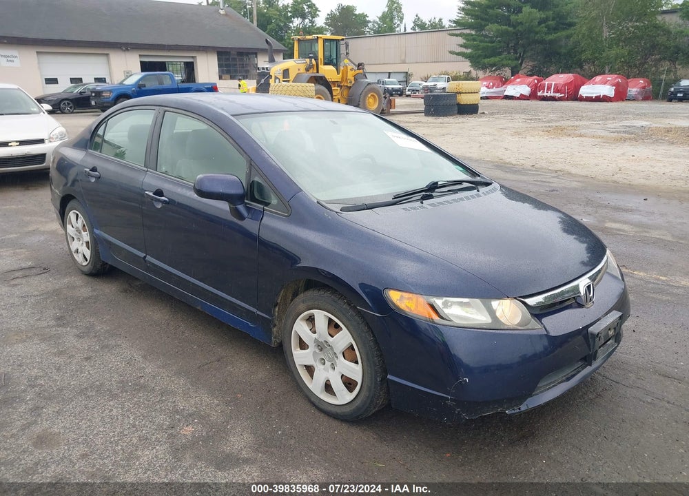 2008 HONDA CIVIC LX VIN: 2HGFA16548H520274