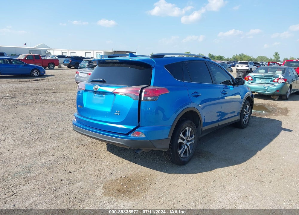 2018 TOYOTA RAV4 LE VIN: JTMBFREV5JJ191541