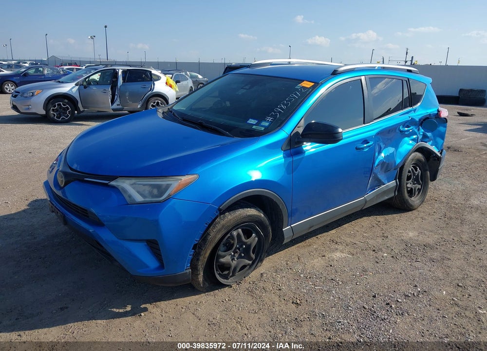2018 TOYOTA RAV4 LE VIN: JTMBFREV5JJ191541