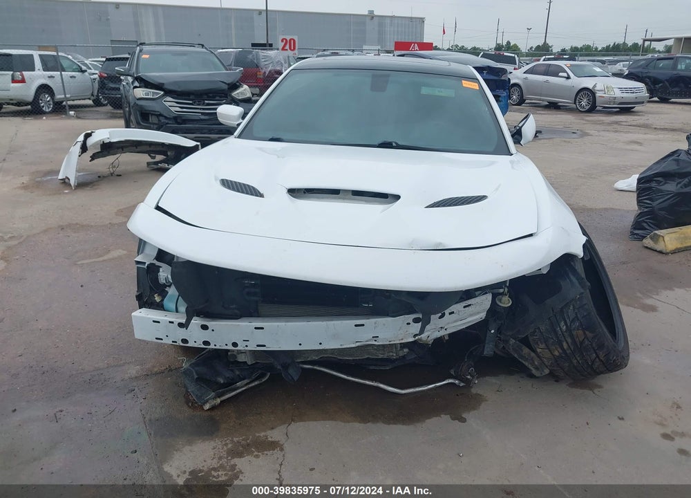 2017 DODGE CHARGER SRT HELLCAT RWD VIN: 2C3CDXL98HH595163