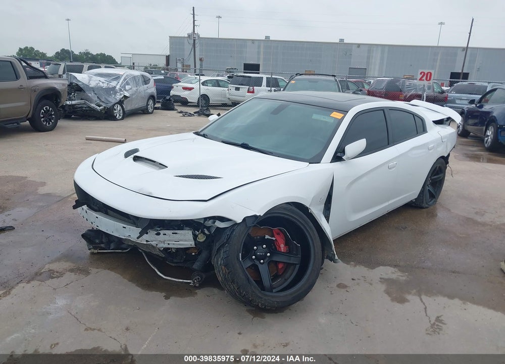 2017 DODGE CHARGER SRT HELLCAT RWD VIN: 2C3CDXL98HH595163