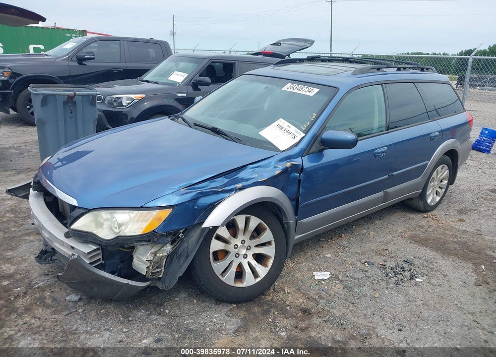 2009 SUBARU OUTBACK 2.5I LIMITED VIN: 4S4BP66C097316135