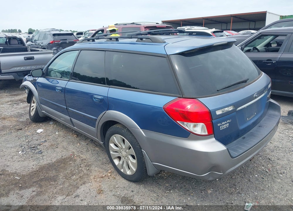 2009 SUBARU OUTBACK 2.5I LIMITED VIN: 4S4BP66C097316135
