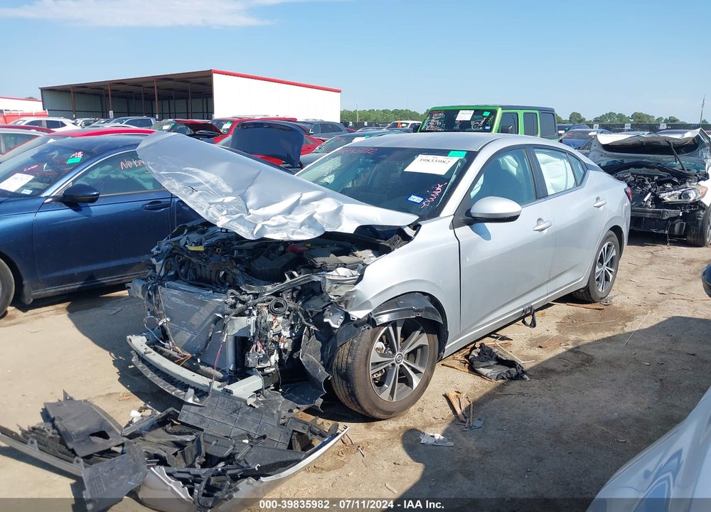 2023 NISSAN SENTRA SV XTRONIC CVT VIN: 3N1AB8CV2PY241081