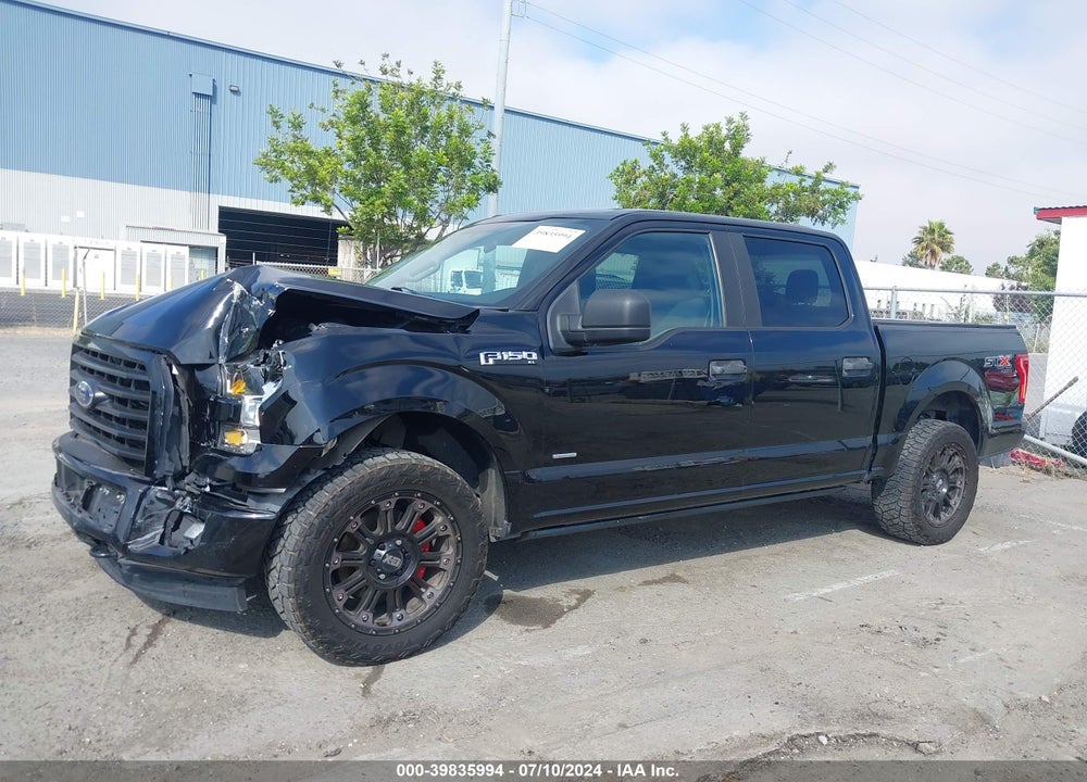 2017 FORD F-150 XL VIN: 1FTEW1EP6HKC45885