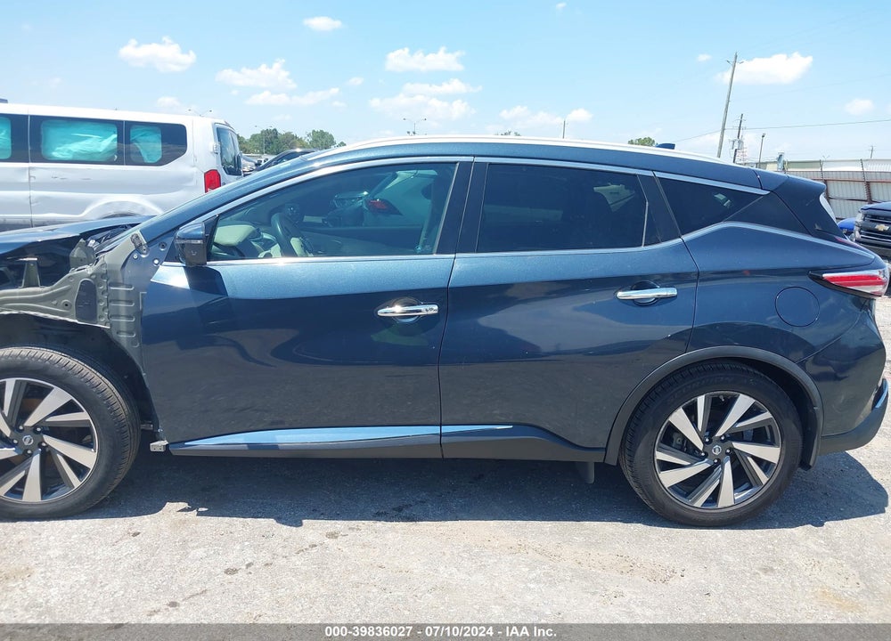 2018 NISSAN MURANO PLATINUM VIN: 5N1AZ2MG1JN146355