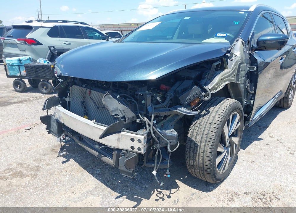 2018 NISSAN MURANO PLATINUM VIN: 5N1AZ2MG1JN146355
