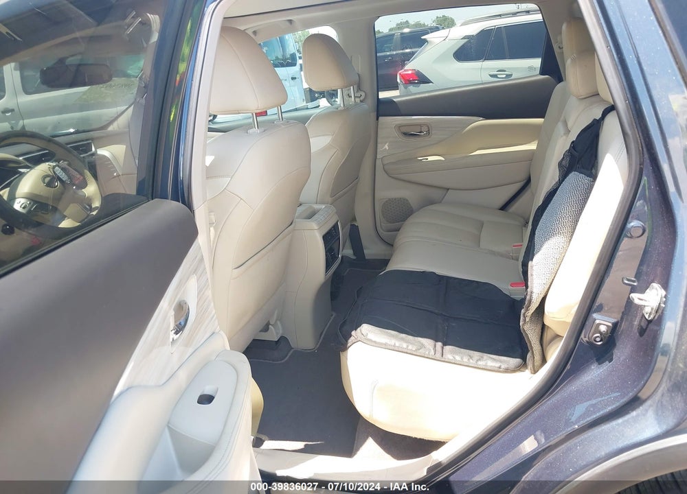 2018 NISSAN MURANO PLATINUM VIN: 5N1AZ2MG1JN146355
