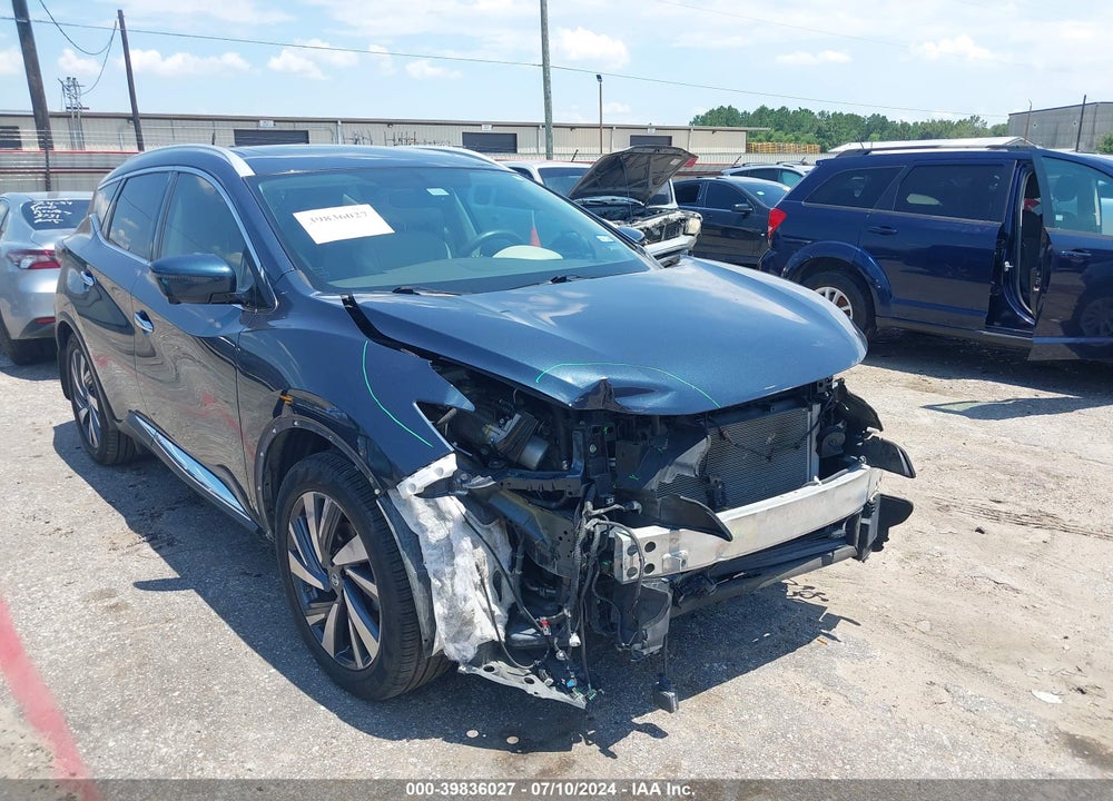 2018 NISSAN MURANO PLATINUM VIN: 5N1AZ2MG1JN146355