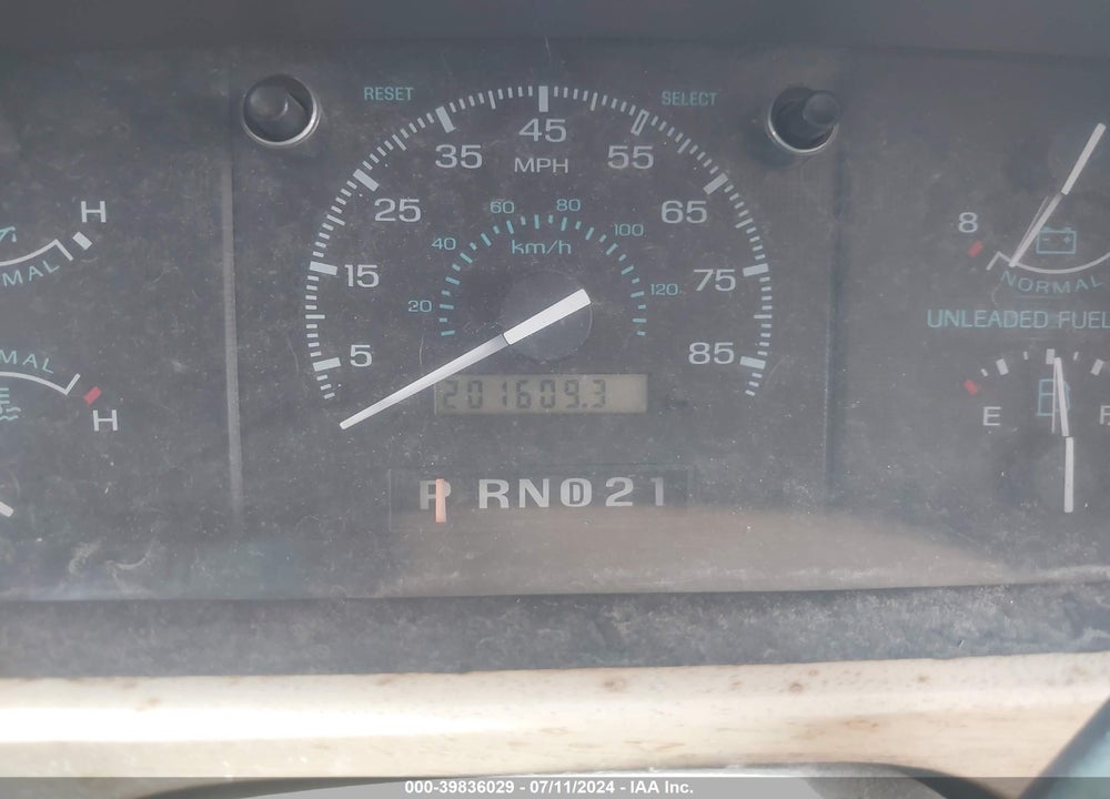 1995 FORD ECONOLINE E150 VAN VIN: 1FDEE14H1SHA16964