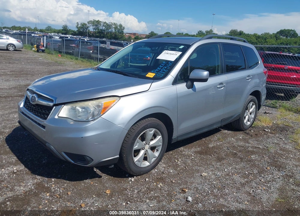 2014 SUBARU FORESTER 2.5I PREMIUM VIN: JF2SJADC9EH525259