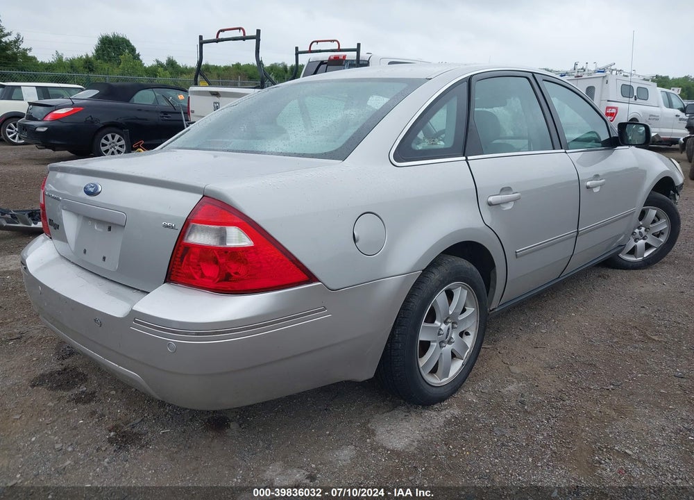 2006 FORD FIVE HUNDRED SEL VIN: 1FAFP24196G103945