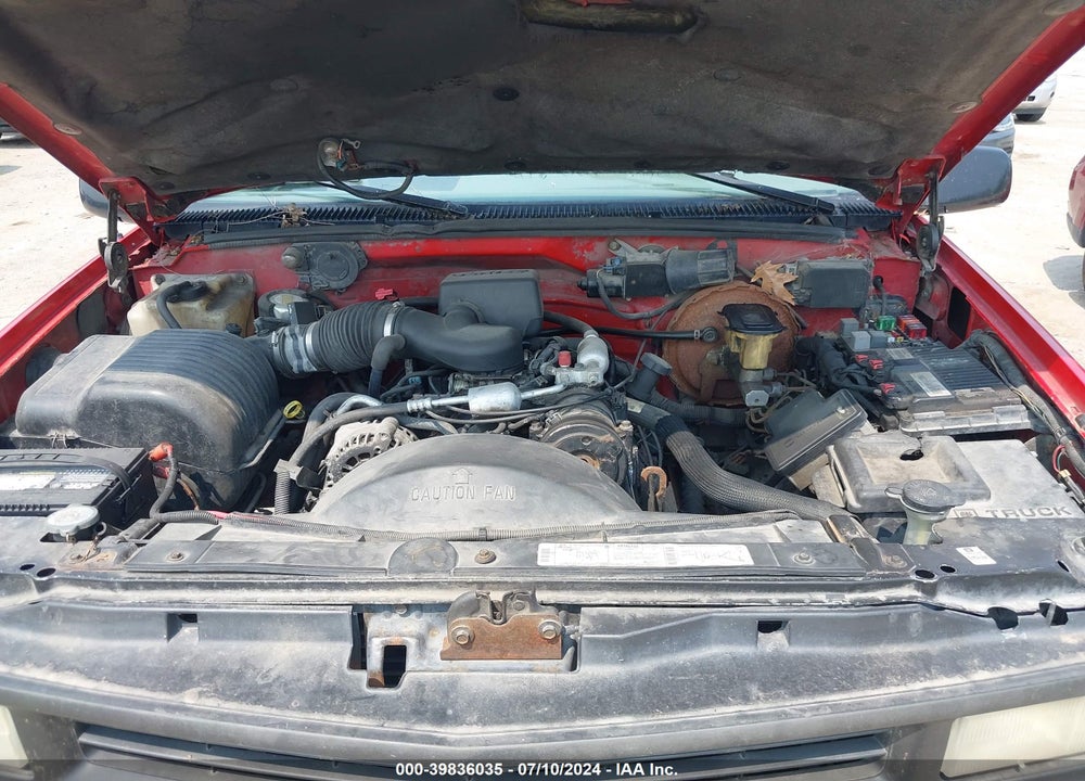 1996 CHEVROLET TAHOE K1500 VIN: 3GNEK18R2TG106207