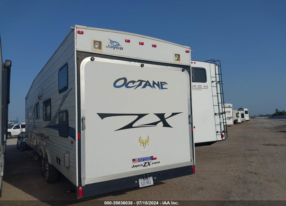 2010 JAYCO OCTANE ZX MODEL T29A VIN: 1UJBJSBR2A1VA0066
