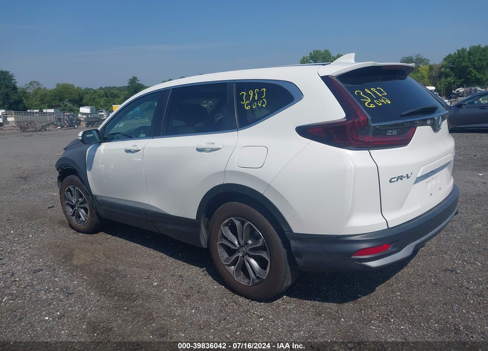 2022 HONDA CR-V AWD EX-L VIN: 2HKRW2H89NH670684