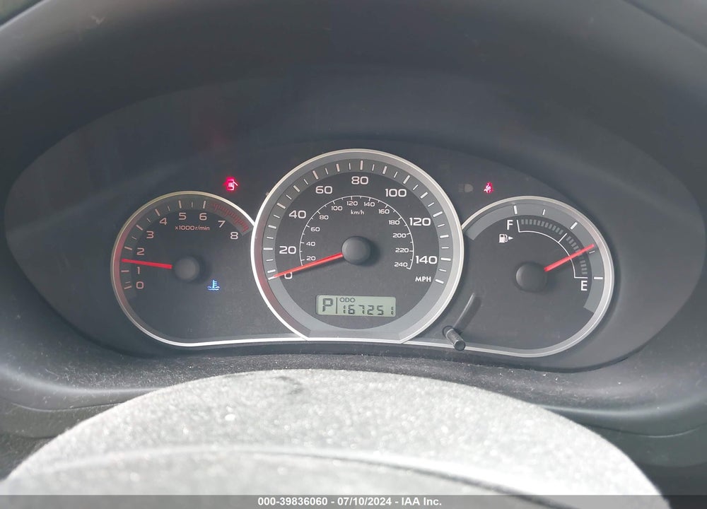 2010 SUBARU IMPREZA OUTBACK SPORT VIN: JF1GH6D69AH819056