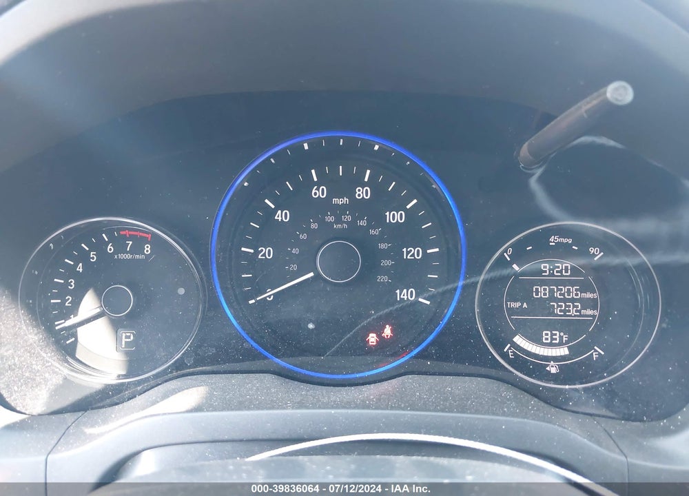 2016 HONDA HR-V LX VIN: 3CZRU5H39GM709101