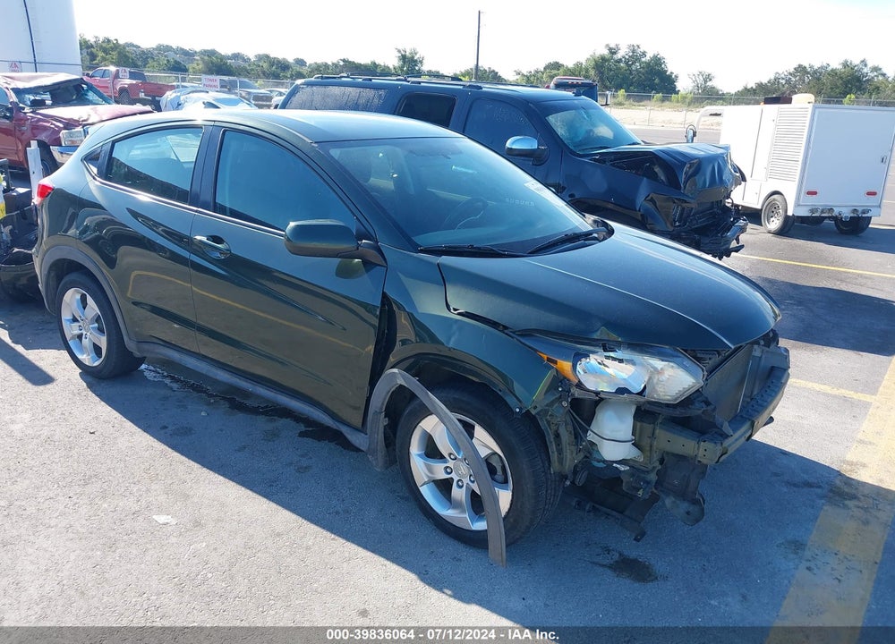 2016 HONDA HR-V LX VIN: 3CZRU5H39GM709101